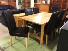 Matbord + 6st stolar